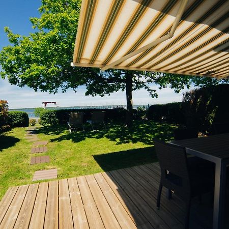 Cottage "Le Nautic" Face Au Lac De La Foret D'Orient - Les Cottages Du Belvedere Mesnil Saint Pere Bagian luar foto