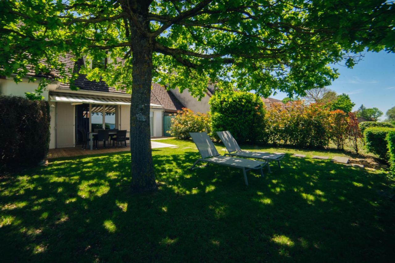 Cottage "Le Nautic" Face Au Lac De La Foret D'Orient - Les Cottages Du Belvedere Mesnil Saint Pere Bagian luar foto